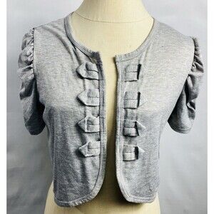 Delirious Love Los Angeles Gray Bolero Size L